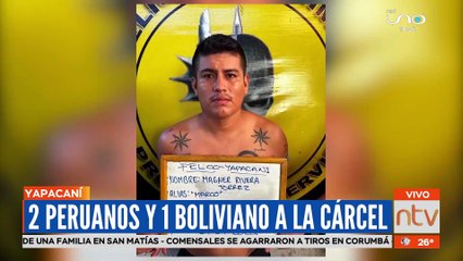 2 peruanos y 1 boliviano a la cárcel por tentativa de feminicidio
