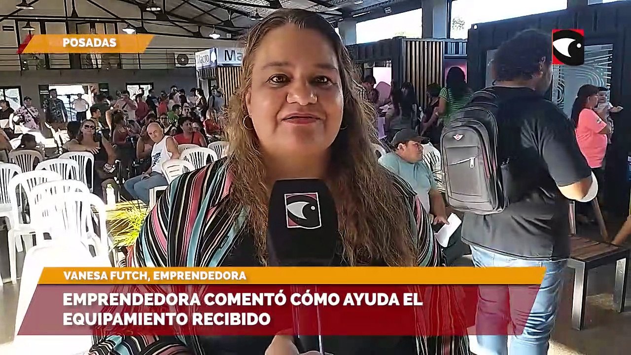 Posadas | Emprendedora comentó cómo ayuda el equipamiento recibido