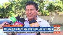 Allanaron autoventa por supuestas estafas