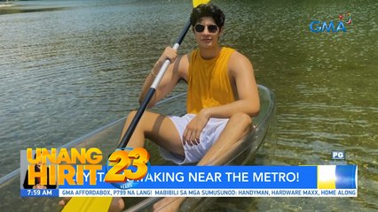 Tara na’t subukan ang crystal kayaking near the metro! | Unang Hirit