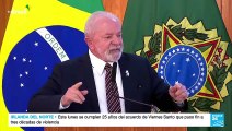 ‘Lula’ da Silva, hizo un balance de sus primeros 100 días de gestión como presidente de Brasil