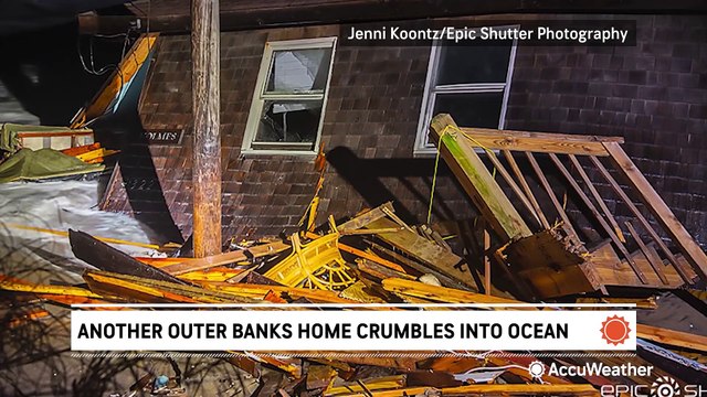 'You can hear it just getting ripped apart:' Erosion continues to pound Outer Banks
