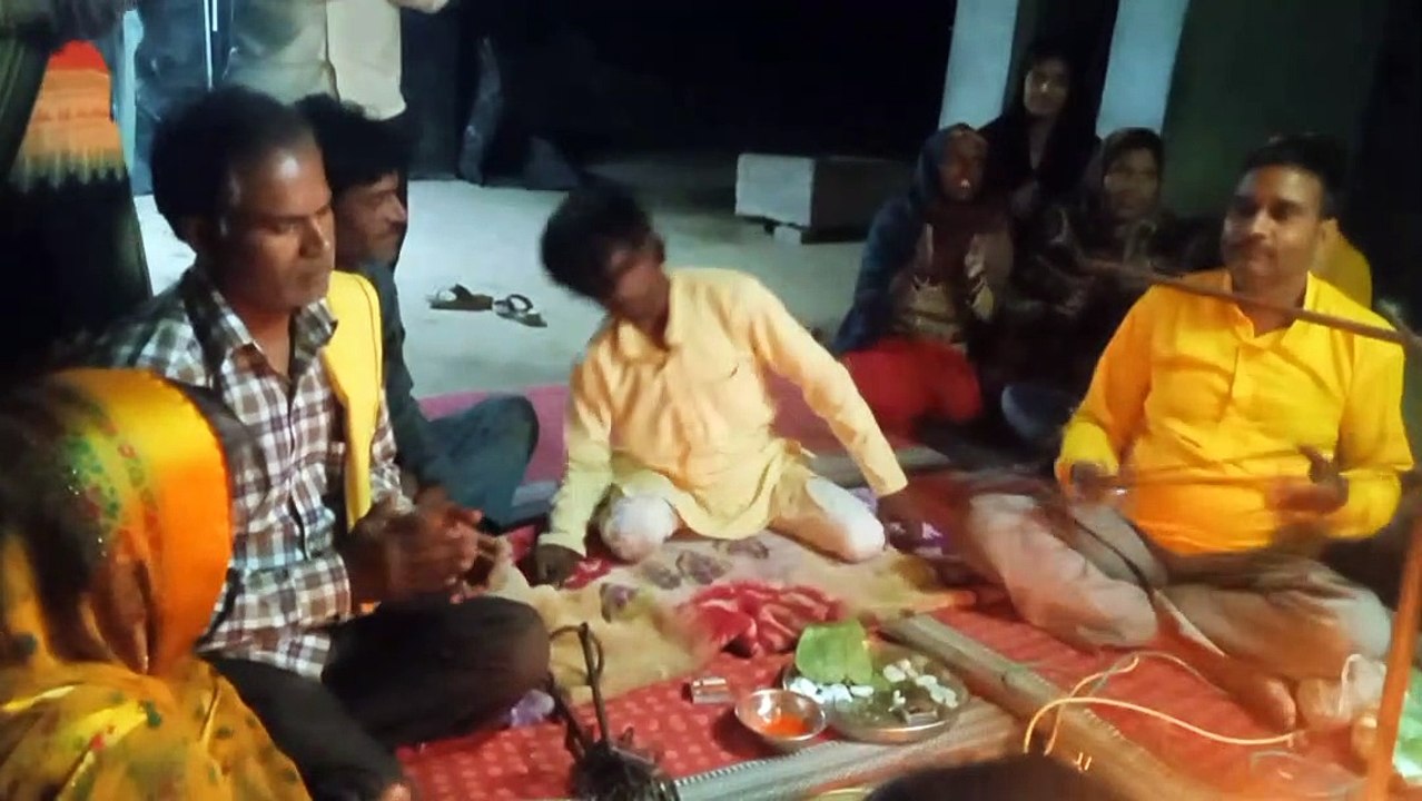 देहाती थाली रामायण में देवता आते ही भगत के भी पसीने छूटे//dehati thali ramayan