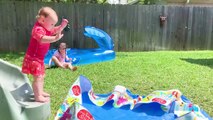 Kids Special | Funny Babies Playing Slide Fails | Cute Baby Videos |