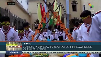 En Siria celebran la Pascua y el Ramadán como muestra de la unidad nacional