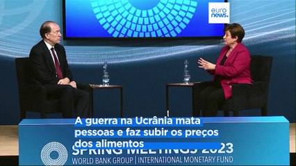 Guerra, inflação e instabilidade financeira dominam as reuniões do FMI e Banco Mundial