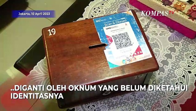 Terjadi Lagi! QR atau QRIS Kotak Amal Masjid Agung Al-Azhar Diganti Orang Tak Dikenal
