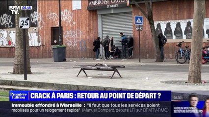 Crack à Paris: six mois après l'évacuation du square Forceval, comment la situation évolue?