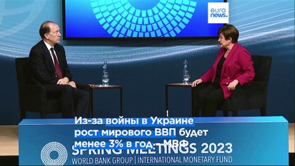 Download Video: МВФ и Всемирный банк обсудят влияние войны в Украине на глобальную экономику. Пушилин посетил Бахмут