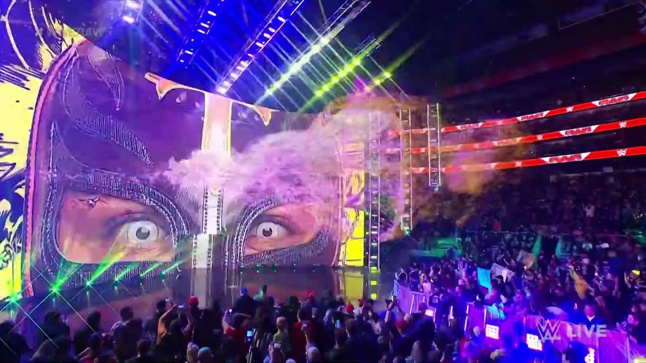 Rey Mysterio Entrance on Raw: WWE Raw, April 10, 2023