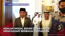 Jokowi Didampingi Gibran dan Ganjar di Zayed Humanitarian Day