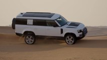 Land Rover Defender 130 Preview in Fuji White