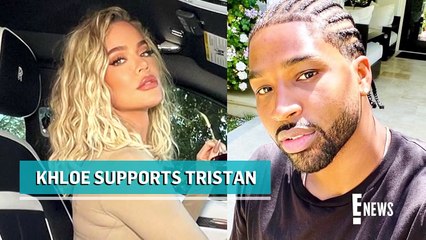 Khloe Kardashian Subtly Supports Tristan Thompson Joining the Lakers _ E! News