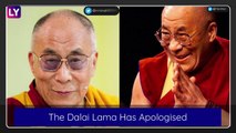 Dalai Lama Apologises After Video Of Him Kissing A Boy & Asking Him To ‘Suck His