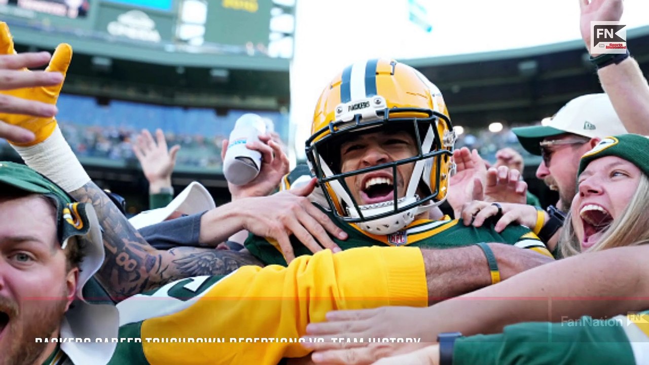 Green Bay Packers Career Touchdown Receptions vs. Team History video