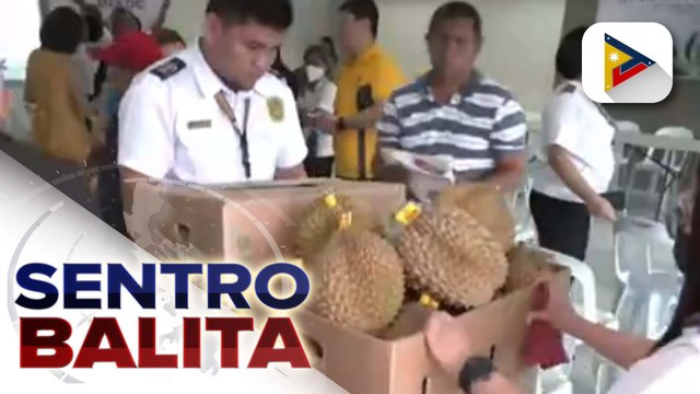 18 MT ng durian mula sa Davao City, inexport na sa China; durian farmers sa Davao City, natuwa