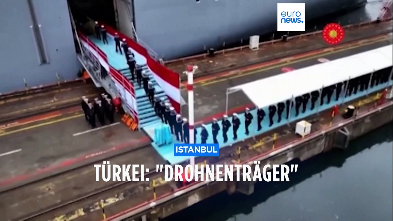 Erdogans militärischer Stolz: Der weltweit erste Drohnenträger