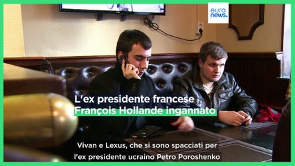 Hollande ci casca e cade nella trappola di due filo Cremlino