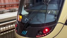 新北市安坑輕軌試營運-新和國小站列車離站Xinbei Ankeng Light Rail Trial Operation - Xinhe E.school Station Trains leave the station #f4follow #fypシ #foryoupage #happy #asmr #best #cute