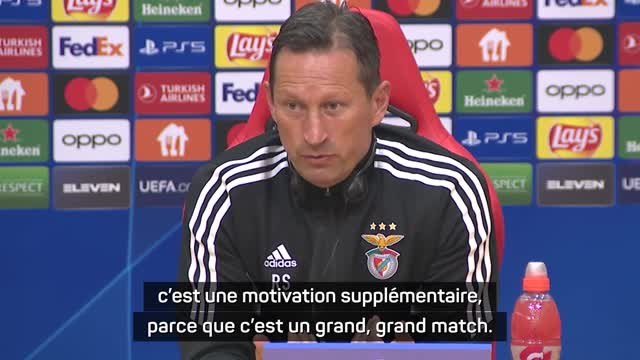Benfica - Schmidt : Ce que j'attends de mes joueurs, c'est une motivation supplémentaire