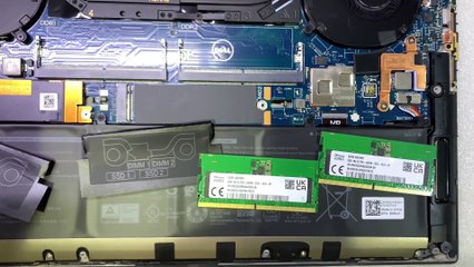 Dell XPS 15 9520 upgrade ram & ssd tutorial