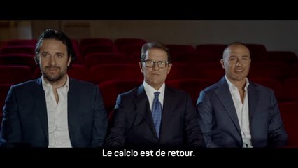 Quand Capello, Cannavaro et Toni mettent en avant les clubs italiens sur la scène européenne