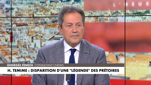 Georges Fenech, à propos d’Hervé Temime : «Au-delà de la famille des avocats, la magistrature aussi est en deuil. Il était très estimé»