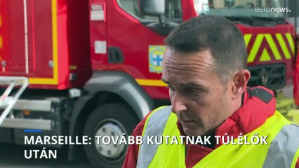 Tovább kutatnak Marseille-ben túlélők után