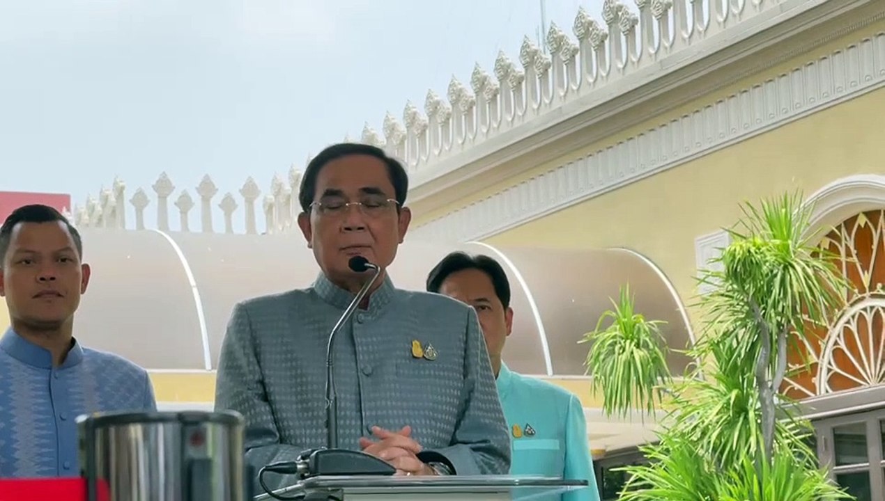 พล.อ.ประยุทธ์ จันทร์โอชา นายกรัฐมนตรี ให้สัมภาษ...