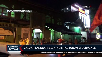 Ganjar Tanggapi Elektabilitas Turun di Survei LSI