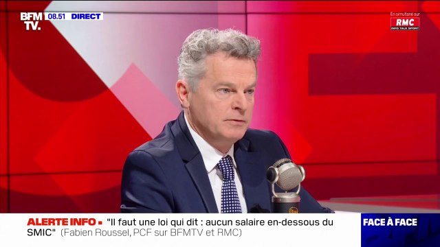 Fabien Roussel (PCF): Je ne fais pas de lien entre immigration et chômage