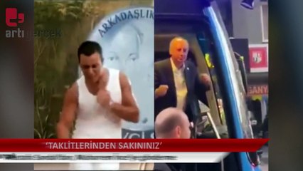 Mustafa Sandal'dan, Muharrem İnce'ye dans göndermesi: Taklitlerinden sakınınız