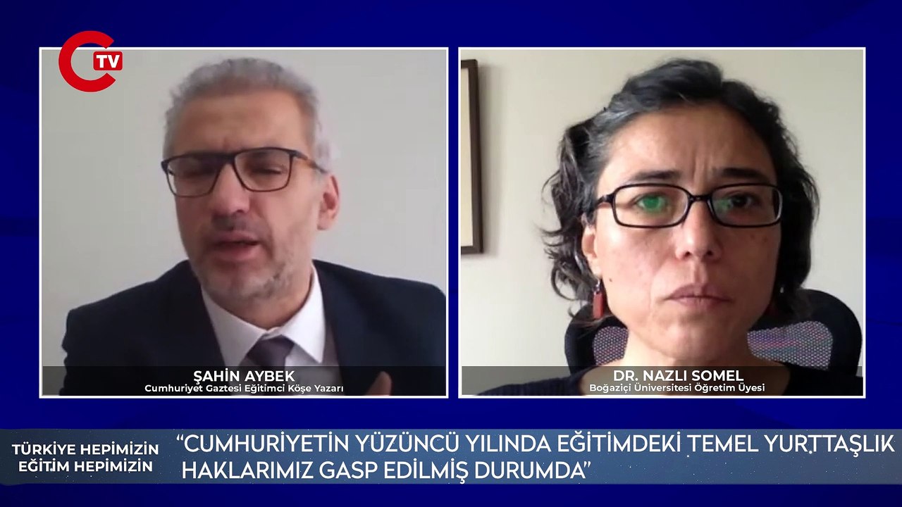 "Cumhuriyetin yüzüncü yılında eğitimdeki temel yurttaşlık haklarımız gasp edilmiş durumda"