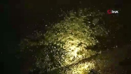 Aksaray’da fırtına ve hortum yerini şiddetli yağmura bıraktı