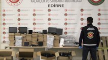 Kapıkule'de 3 milyon 750 bin TL değerinde kaçak bilgisayar ele geçirildi