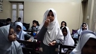 Haiqa Khalid, Singing a poem  of 