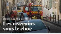 Effondrement d'un immeuble rue de Tivoli à Marseille : les riverains sont sous le choc