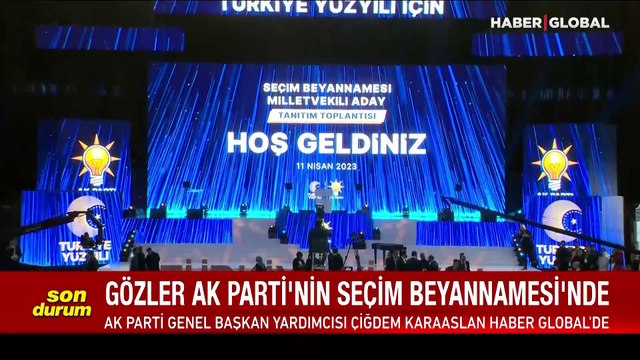 AK Parti Genel Başkan Yardımcısı Çiğdem Karaaslan: Bir anlamda manifestomuzu da bugün açıklayacağız