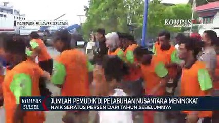 Jumlah Pemudik Di Pelabuhan Nusantara Meningkat