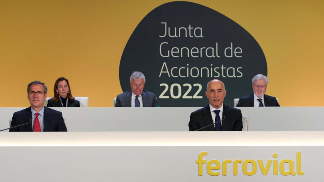 Ferrovial ignora la carta del Gobierno y mantiene su propuesta de mudanza en la junta de accionistas