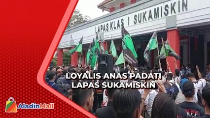 Loyalis Anas Urbaningrum Padati Lapas Sukamiskin, Tampak Lalu Lintas Macet