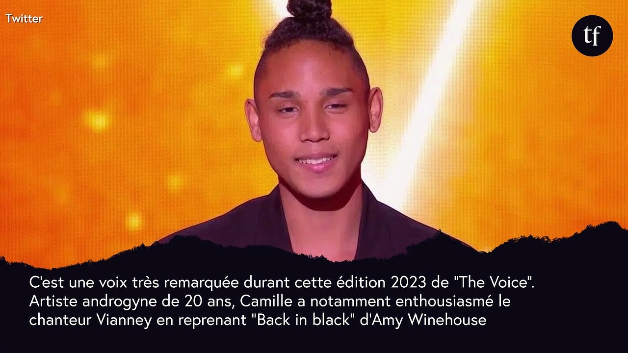 Révélation de "The Voice", Camille ne se définit "ni comme fille ni comme garçon"