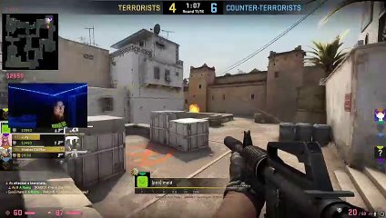 El techo de este streamer se derrumba de manera inesperada