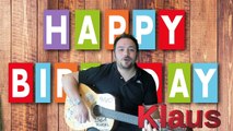 Happy Birthday, Klaus! Geburtstagsgrüße an Klaus