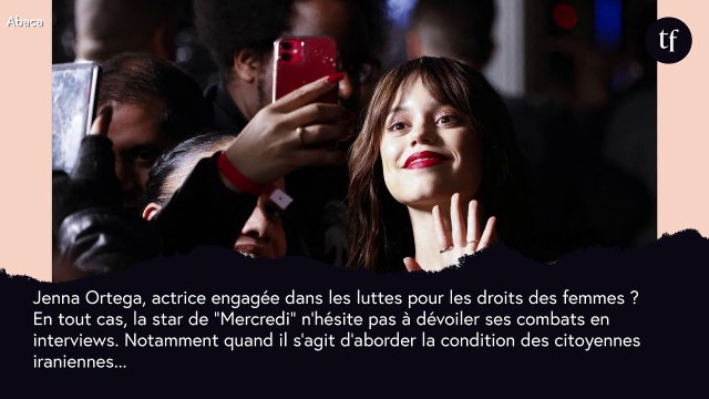 Engagée pour l'Iran, Jenna Ortega dénonce le meurtre indéfendable de Mahsa Amini
