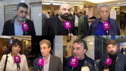 فنانون سوريون يشاركون بعزاء الراحل فائق عرقسوسي..  ويتحدثون بعتب
