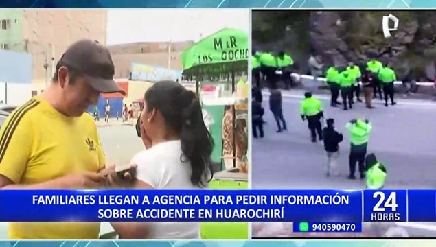 Tragedia en Huarochirí: familiares de pasajeros accidentados exigen justicia