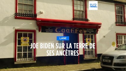 Joe Biden, attendu avec enthousiasme dans le village irlandais de ses ancêtres