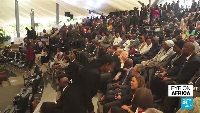 Ceremony in Kigali, 29 years after the Rwandan genocide