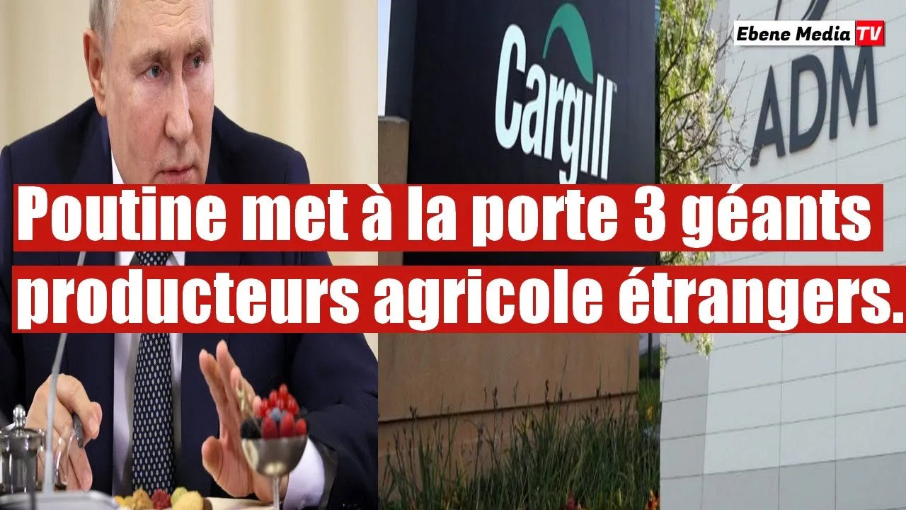Exportations de Blé: Poutine chasse de Russie 3 géants producteurs agricole.